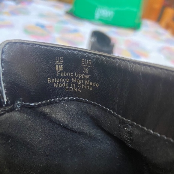 Circus Peeptoe Black Ankle Boots size 6 - Picture 7 of 7